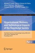 Lytras / Ordonez De Pablos / Ziderman |  Organizational, Business, and Technological Aspects of the Knowledge Society | Buch |  Sack Fachmedien