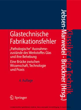 Jebsen-Marwedel / Brückner | Glastechnische Fabrikationsfehler | E-Book | www.sack.de