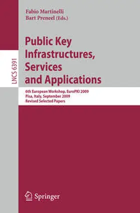 Martinelli / Preneel | Public Key Infrastructures, Services and Applications | E-Book | sack.de