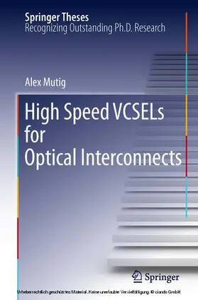 Mutig | High Speed VCSELs for Optical Interconnects | E-Book | sack.de