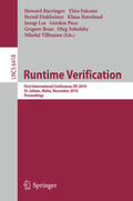 Barringer / Falcone / Finkbeiner |  Runtime Verification | Buch |  Sack Fachmedien