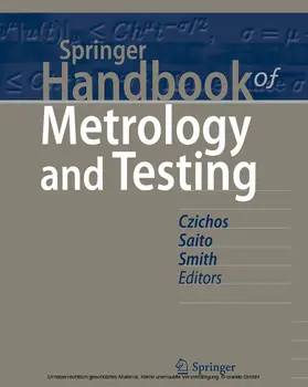 Czichos / Saito / Smith |  Springer Handbook of Metrology and Testing | eBook | Sack Fachmedien