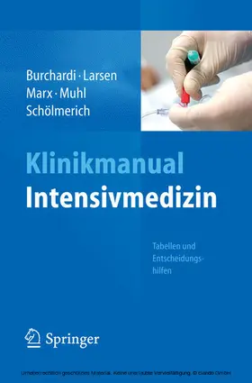 Burchardi / Larsen / Marx |  Klinikmanual Intensivmedizin | eBook | Sack Fachmedien