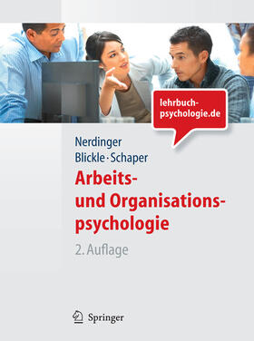 Nerdinger / Blickle / Schaper | Arbeits- und Organisationspsychologie (Lehrbuch mit Online-Materialien) | E-Book | sack.de