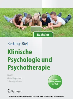 Berking / Rief | Klinische Psychologie und Psychotherapie für Bachelor | E-Book | www.sack.de