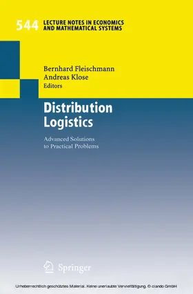Fleischmann / Klose |  Distribution Logistics | eBook | Sack Fachmedien