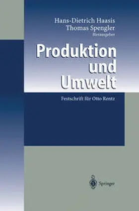 Haasis / Spengler | Produktion und Umwelt | E-Book | www.sack.de