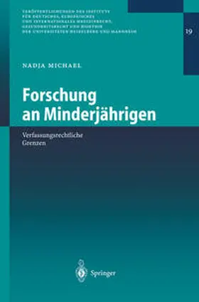 Michael | Forschung an Minderjährigen | E-Book | sack.de