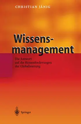 Jänig | Wissensmanagement | E-Book | sack.de