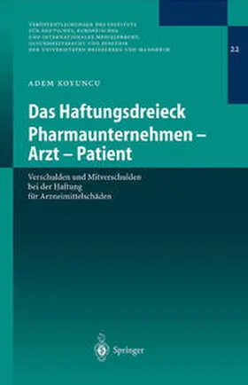 Koyuncu | Das Haftungsdreieck Pharmaunternehmen - Arzt - Patient | E-Book | sack.de
