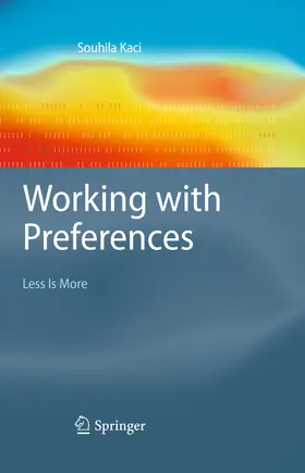 Kaci |  Working with Preferences: Less Is More | eBook | Sack Fachmedien