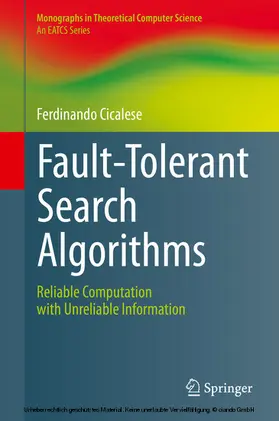Cicalese | Fault-Tolerant Search Algorithms | E-Book | www.sack.de