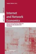 Saberi |  Internet and Network Economics | Buch |  Sack Fachmedien