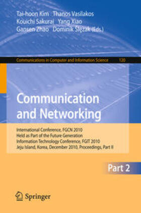 Vasilakos / Sakurai / Xiao |  Communication and Networking | Buch |  Sack Fachmedien