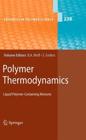 Wolf / Enders |  Polymer Thermodynamics | Buch |  Sack Fachmedien