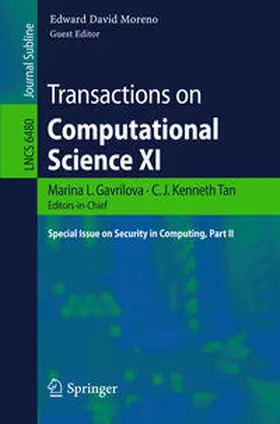 Transactions on Computational Science XI | E-Book | sack.de