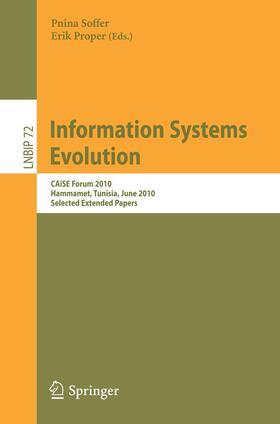 Soffer / Proper |  Information Systems Evolution | Buch |  Sack Fachmedien
