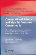 Krause / Shokina / Shokin |  Computational Science and High Performance Computing IV | eBook | Sack Fachmedien