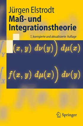 Elstrodt | Maß- und Integrationstheorie | E-Book | www.sack.de