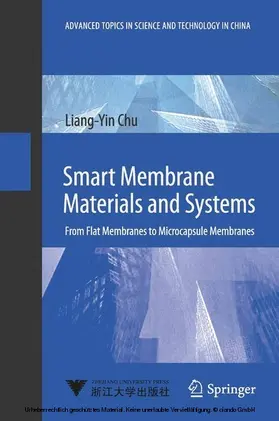Chu | Smart Membrane Materials and Systems | E-Book | sack.de
