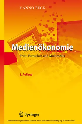 Beck |  Medienökonomie | eBook | Sack Fachmedien