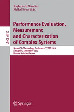 Nambiar / Poess | Performance Evaluation and Benchmarking | E-Book | sack.de