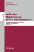 Jhala / Schmidt |  Verification, Model Checking, and Abstract Interpretation | Buch |  Sack Fachmedien