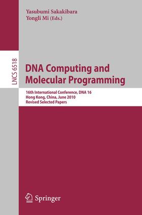 Mi / SAKAKIBARA | DNA Computing and Molecular Programming | Buch | 978-3-642-18304-1 | sack.de