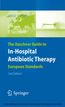 Frank / Tacconelli |  The Daschner Guide to In-Hospital Antibiotic Therapy | eBook | Sack Fachmedien