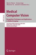 Menze / Langs / Tu |  Medical Computer Vision | Buch |  Sack Fachmedien