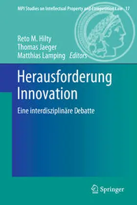 Hilty / Lamping / Jaeger |  Herausforderung Innovation | Buch |  Sack Fachmedien