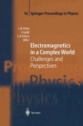 Pinto / Galdi / Felsen |  Electromagnetics in a Complex World | eBook | Sack Fachmedien