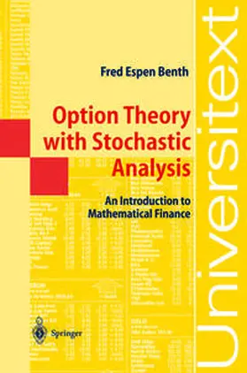 Benth | Option Theory with Stochastic Analysis | E-Book | sack.de