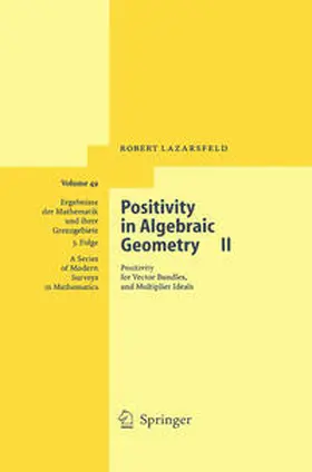 Lazarsfeld | Positivity in Algebraic Geometry II | E-Book | www.sack.de