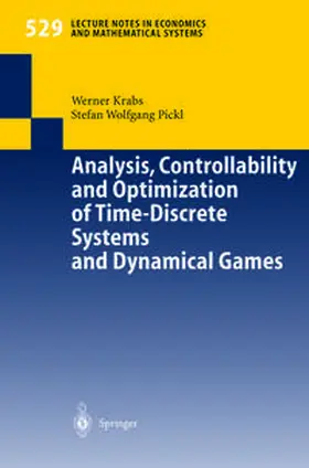 Krabs |  Analysis, Controllability and Optimization of Time-Discrete Systems and Dynamical Games | eBook | Sack Fachmedien