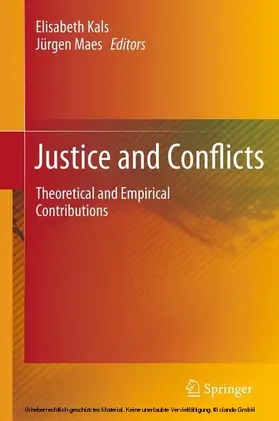 Kals / Maes | Justice and Conflicts | E-Book | www.sack.de
