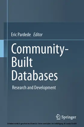 Pardede |  Community-Built Databases | eBook | Sack Fachmedien
