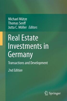 Mütze / Möller / Senff | Real Estate Investments in Germany | Buch | 978-3-642-19099-5 | sack.de