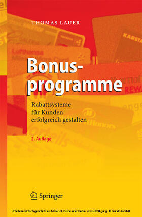 Lauer | Bonusprogramme | E-Book | sack.de