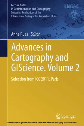 Ruas |  Advances in Cartography and GIScience. Volume 2 | eBook | Sack Fachmedien