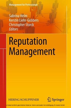 Helm / Liehr-Gobbers / Storck | Reputation Management | E-Book | sack.de