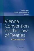 Dörr / Schmalenbach |  Vienna Convention on the Law of Treaties | Buch |  Sack Fachmedien