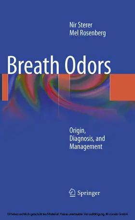 Sterer / Rosenberg | Breath Odors | E-Book | www.sack.de