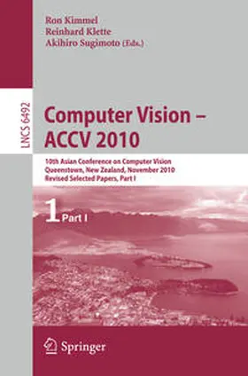 Kimmel / Klette / Sugimoto | Computer Vision - ACCV 2010 | E-Book | www.sack.de