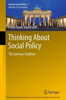 Kaufmann |  Thinking About Social Policy | eBook | Sack Fachmedien