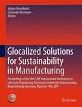 Hesselbach / Herrmann |  Glocalized Solutions for Sustainability in Manufacturing | eBook | Sack Fachmedien