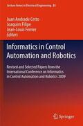 Andrade Cetto / Filipe / Ferrier |  Informatics in Control Automation and Robotics | eBook | Sack Fachmedien