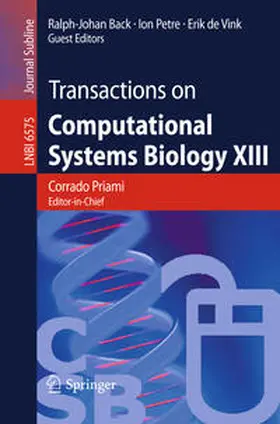 Back / Petre / de Vink |  Transactions on Computational Systems Biology XIII | eBook | Sack Fachmedien