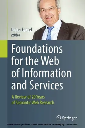 Fensel | Foundations for the Web of Information and Services | E-Book | sack.de