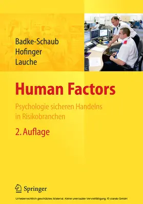 Badke-Schaub / Hofinger / Lauche | Human Factors | E-Book | www.sack.de